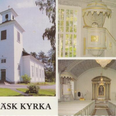 Örträsk kyrka, byggd åren 1845-1849
Förlag: Frösötornet. Foto: Karl-Johan Johansson
Ocirkulerat
Ägare: Åke Runnman
10x15