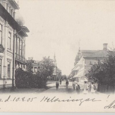 Lycksele
Foto: I. A. Harnesk
Poststämplat 10/8 1905
Ägare: Åke Runnman
9x14