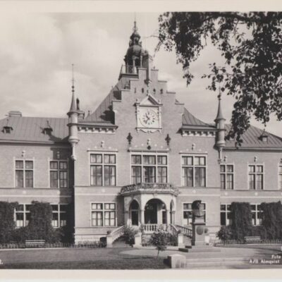 	
Umeå. Rådhuset
Förlag: A/B Joh. Åkerbloms Bokhandel, Umeå
Ocirkulerat
Ägare: Åke Runnman
9x14