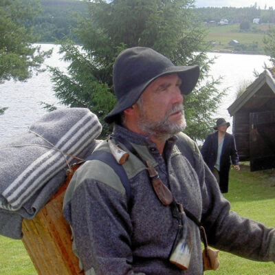 Örträsks förste nybyggare Johan Philipsson Hilduinen (Olof Svensson)	