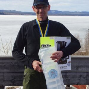 Nils Ekbom, NGF, vann i herrveteran