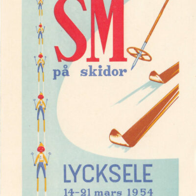Poststämplat 1954-03-17 Ägare: Åke Runnman 9x14
