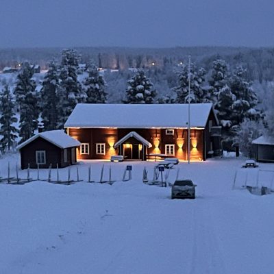 December 2021. En vinterbild över Dalgården. Foto: Åke Runnman