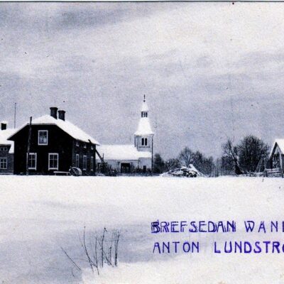 Bjurholm Poststämplat Bjurholm 11/2 1906Ägare: Åke Runnman9x14
