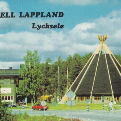Hotell Lappland, Lycksele
Copyright: Grönlunds Foto, Skansholm, Vilhelmina
Poststämplat 5/7 1988
Ägare: Åke Runnman
10x15