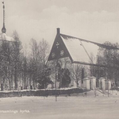 Umeå landsförsamlings kyrka
Förlag: Hjortsbergs Pappershandel
Ocirkulerat
Ägare: Ivar Söderlind
9x14