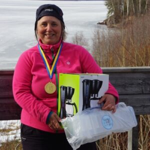 Annete Rimmevik från Lycksele SFK tog förstapriset i damseniiorklassen
