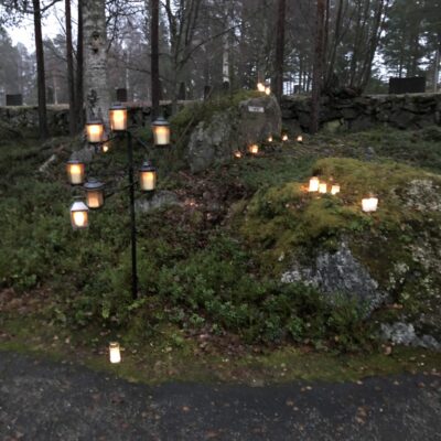 2020-10-31 Till minne av alla saknade. Foto: Åke Runnman